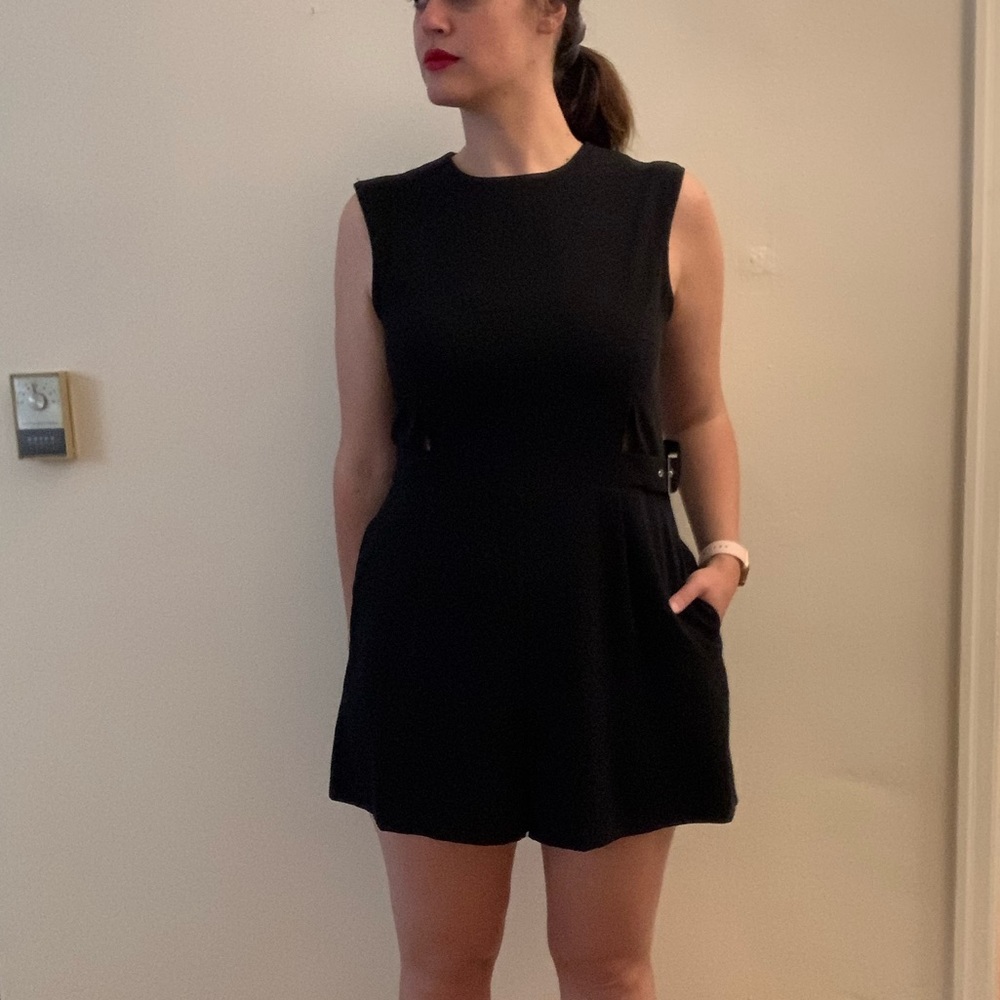 Black Topshop Romper